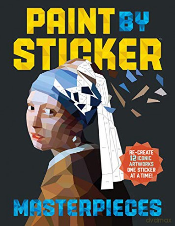 Paint By Sticker Masterpieces [KSIĄŻKA]