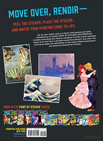Paint By Sticker Masterpieces [KSIĄŻKA]