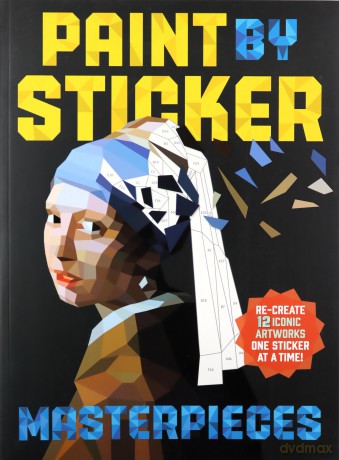Paint By Sticker Masterpieces [KSIĄŻKA]