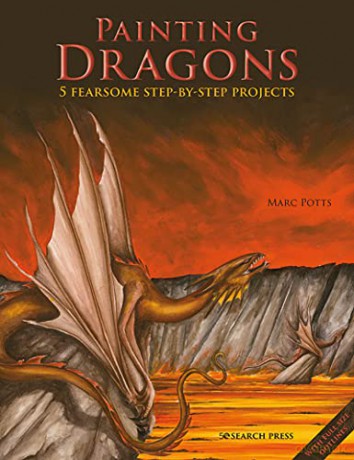 Painting Dragons - Marc Potts [KSIĄŻKA]