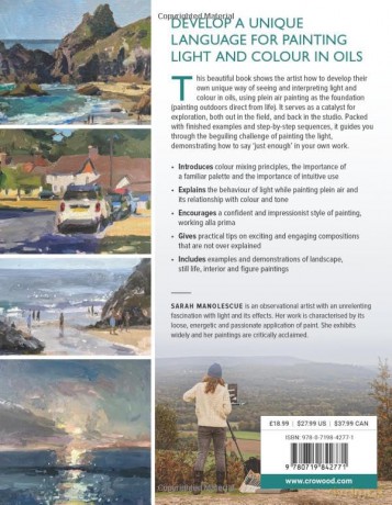 Painting Light Colour With Oils - Manolescue S [KSIĄŻKA]