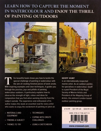 Painting Watercolour Outdoors - Hunt Geoff [KSIĄŻKA]