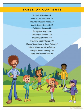 Painting With Bob Ross For Kids - Bob Ross [KSIĄŻKA]