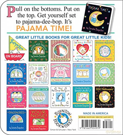 Pajama Time - Sandra Boynton [KSIĄŻKA]