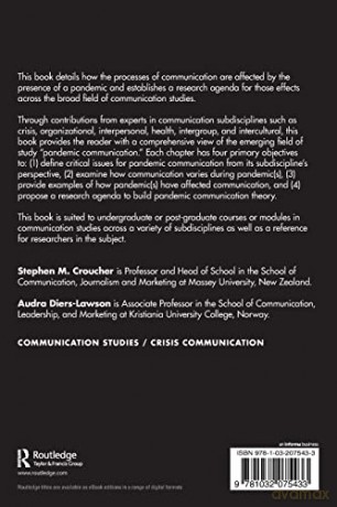 Pandemic Communication - Stephen M. Croucher [KSIĄŻKA]