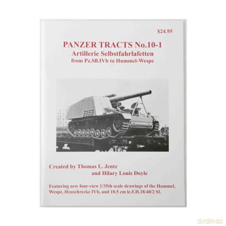 Panzer Tracts No10-1 Sf Artillerie - Hilary Doyle [KSIĄŻKA]