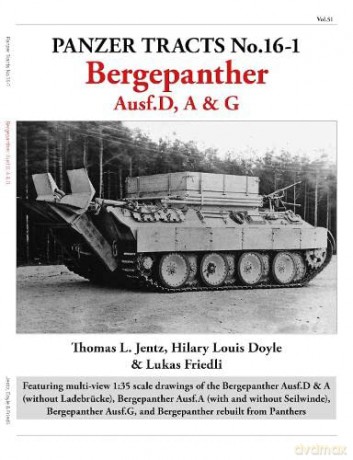 Panzer Tracts No161 Bergepanther - Thomas Jentz [KSIĄŻKA]