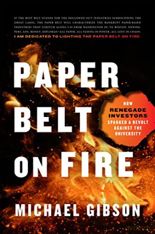 Paper Belt On Fire Fight Progress An H - Michael Gibson [KSIĄŻKA]