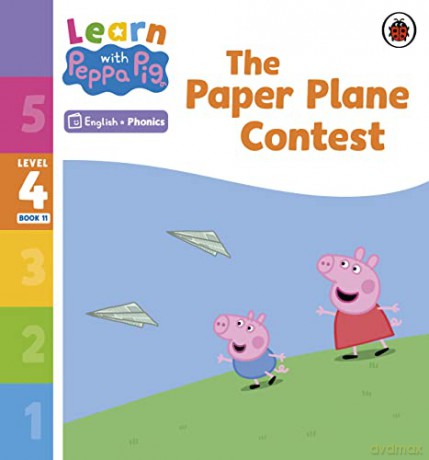 Paper Plane Contest Level 4 Book 11 - Peppa Pig [KSIĄŻKA]