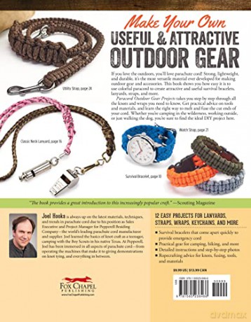 Paracord Outdoor Gear Projects - Joel Hooks [KSIĄŻKA]