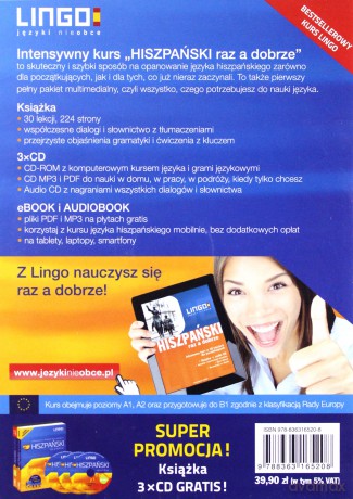 Hiszpański Raz A Dobrze Pakiet [KSIĄŻKA + CD]