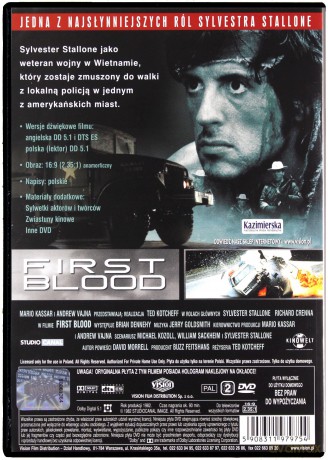 Rambo. Pierwsza Krew [DVD]