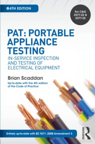 Pat Portable Appliance Testing - Brian Scaddan [KSIĄŻKA]