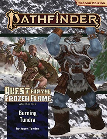 Pathfinder Adventure Burning Tundra P2 - Jason Tondro [KSIĄŻKA]