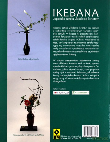 Ikebana - Japońska Sztuka Układania Kwiatów - Manako,Carton [KSIĄŻKA]