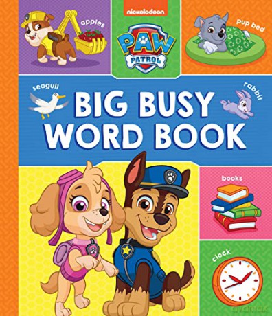 Paw Patrol Big Busy Word Book [KSIĄŻKA]