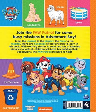 Paw Patrol Big Busy Word Book [KSIĄŻKA]