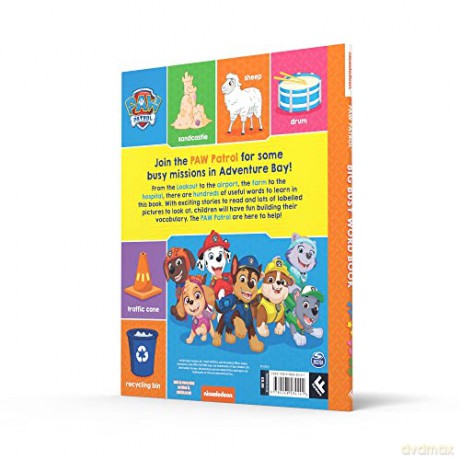 Paw Patrol Big Busy Word Book [KSIĄŻKA]