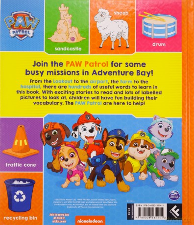 Paw Patrol Big Busy Word Book [KSIĄŻKA]