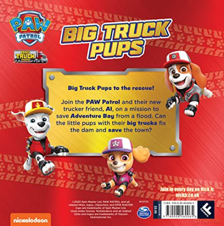 Paw Patrol Big Truck Pups [KSIĄŻKA]