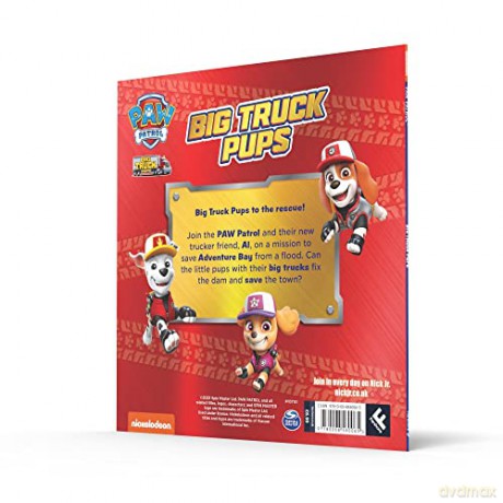 Paw Patrol Big Truck Pups [KSIĄŻKA]