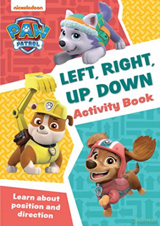 Paw Patrol Left Right Up Down Activity [KSIĄŻKA]