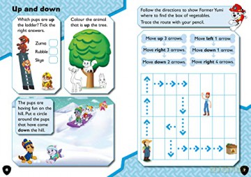 Paw Patrol Left Right Up Down Activity [KSIĄŻKA]
