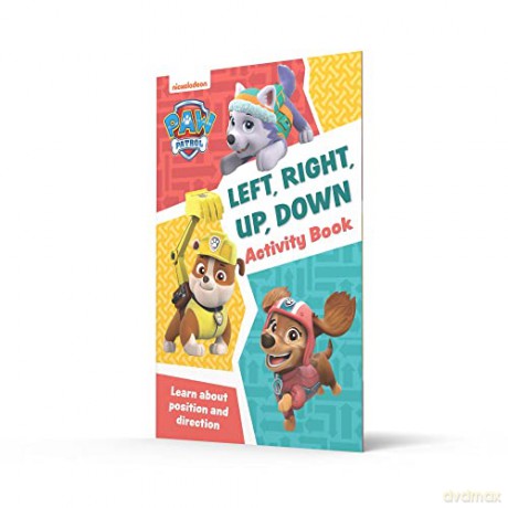 Paw Patrol Left Right Up Down Activity [KSIĄŻKA]