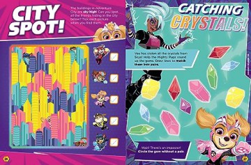 Paw Patrol Mighty Movie Sticker Activity - Paw Patrol [KSIĄŻKA]