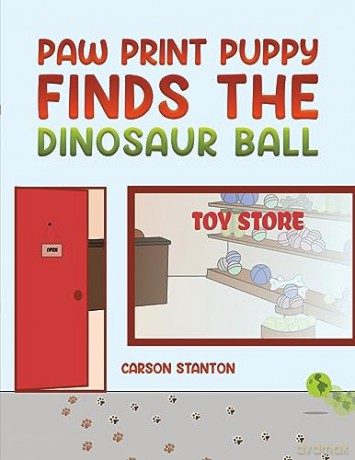 Paw Print Puppy Finds The Dinosaur Ball - Carson Stanton [KSIĄŻKA]