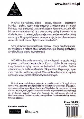 Ikigami 8 - Mase Motoro [KSIĄŻKA]