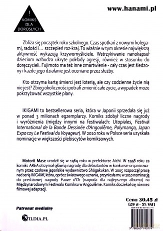 Ikigami 9 - Mase Motoro [KSIĄŻKA]