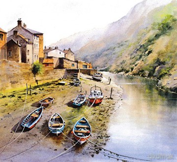 Peak District In Watercolour, The - Geoff Kersey [KSIĄŻKA]