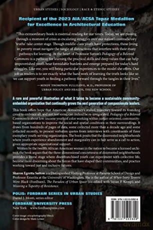 Pedagogy Of A Beloved Commons - Sharon E Sutton [KSIĄŻKA]