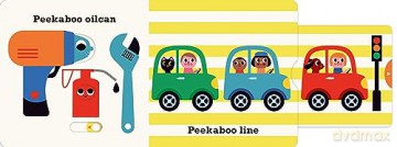 Peekaboo Car - Camilla Reid [KSIĄŻKA]