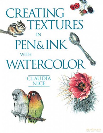 Pen Ink With Watercolor - Nice Claudia [KSIĄŻKA]