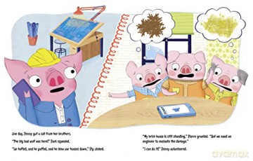 Penny The Engineering Tail/Fourth Pig - Kimberly Derting [KSIĄŻKA]