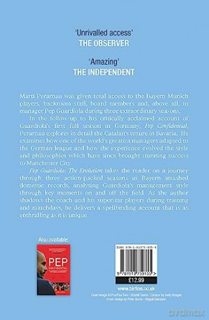 Pep Guardiola: The Evolution - Marti Perarnau [KSIĄŻKA]