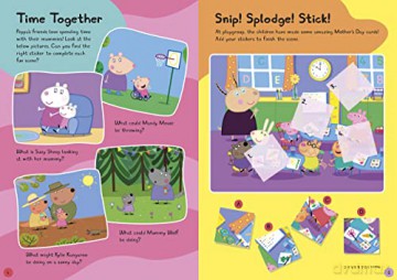 Peppa Pig My Amazing Mum Sticker Activit - Peppa Pig [KSIĄŻKA]