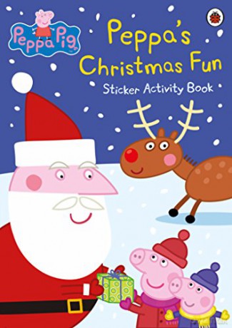 Peppas Christmas Fun Sticker Activity Bk [KSIĄŻKA]