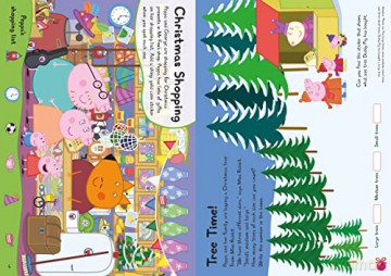 Peppas Christmas Fun Sticker Activity Bk [KSIĄŻKA]