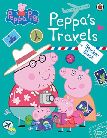 Peppas Travels Sticker Scene Book [KSIĄŻKA]