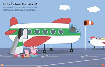 Peppas Travels Sticker Scene Book [KSIĄŻKA]