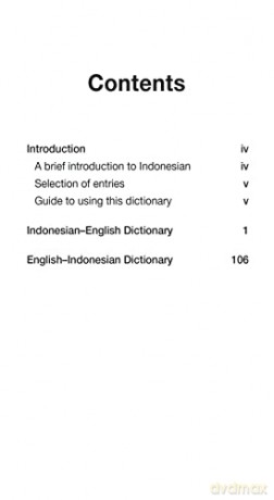 Periplus Pocket Indonesian Dictionary - Katherine Davidsen [KSIĄŻKA]