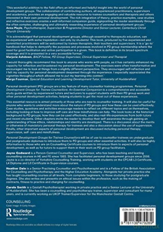 Personal Development Groups For Trainee - Jayne Godward [KSIĄŻKA]