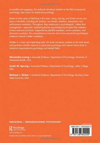 Personnel Psychology - Alexandra Luong [KSIĄŻKA]