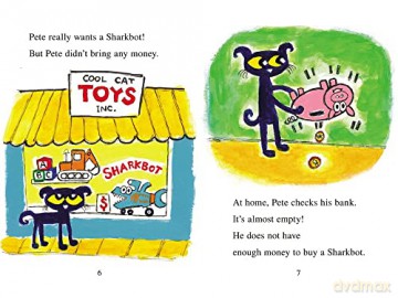 Pete Cat Saves Up Pb - Dean James [KSIĄŻKA]