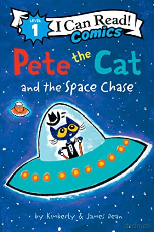 Pete Cat Space Chase Pb - Dean James [KSIĄŻKA]