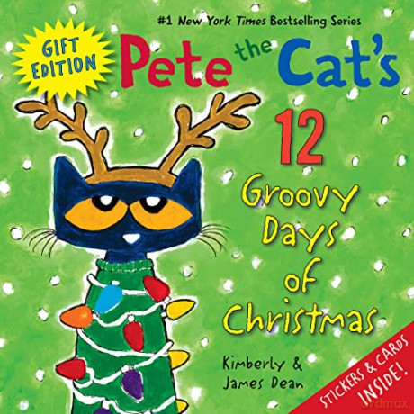 Pete Cats 12 Groovy Days Hb - Dean James [KSIĄŻKA]