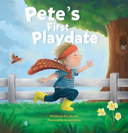 Pete S First Playdate - Ann Harrell [KSIĄŻKA]